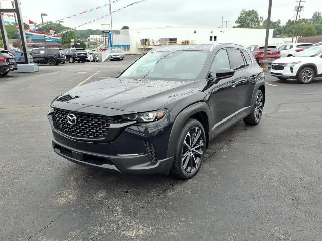 2024 Mazda Mazda CX-50 2.5 S Premium Plus Package in Black — front three-quarter view